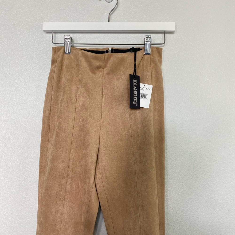 BLANK NYC suede pants. Cropped at ankle. New with tags. Never worn. Size 25